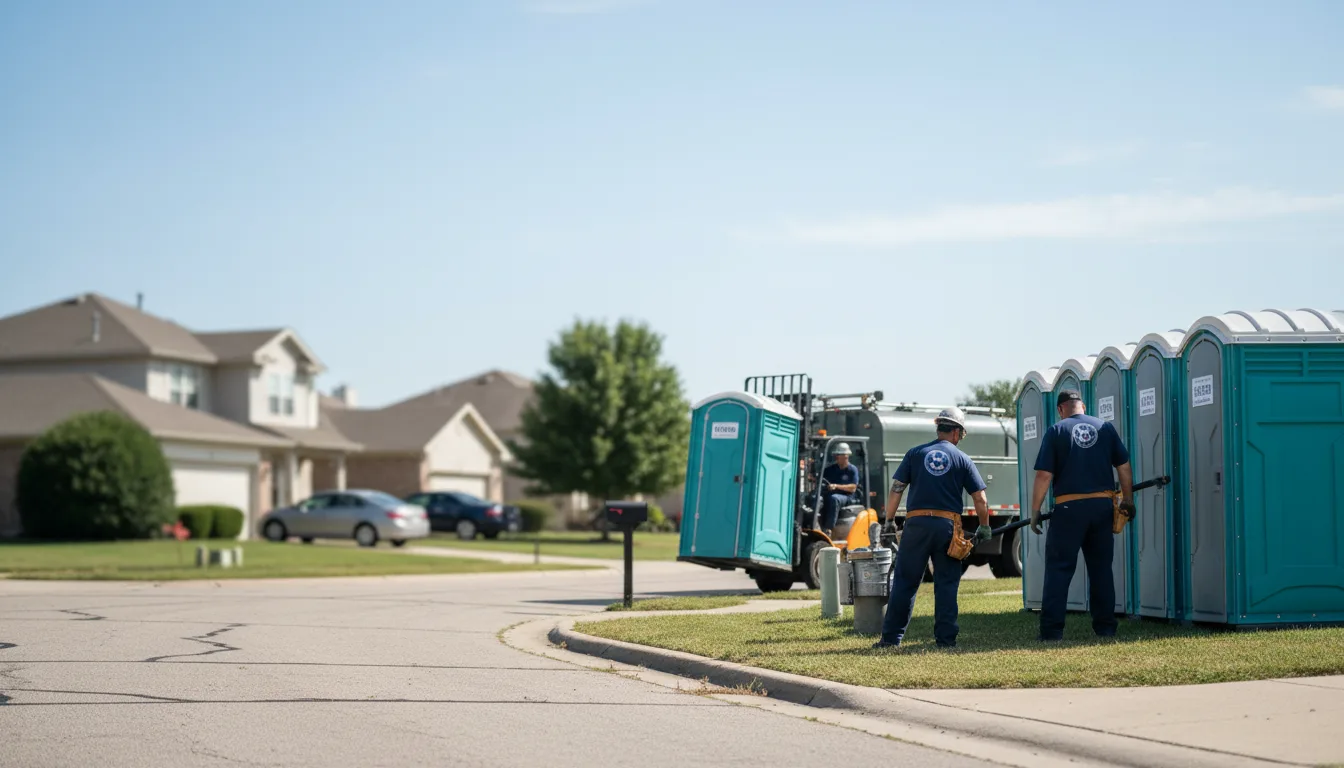 Porta Potty Rental in Fred, TX near me